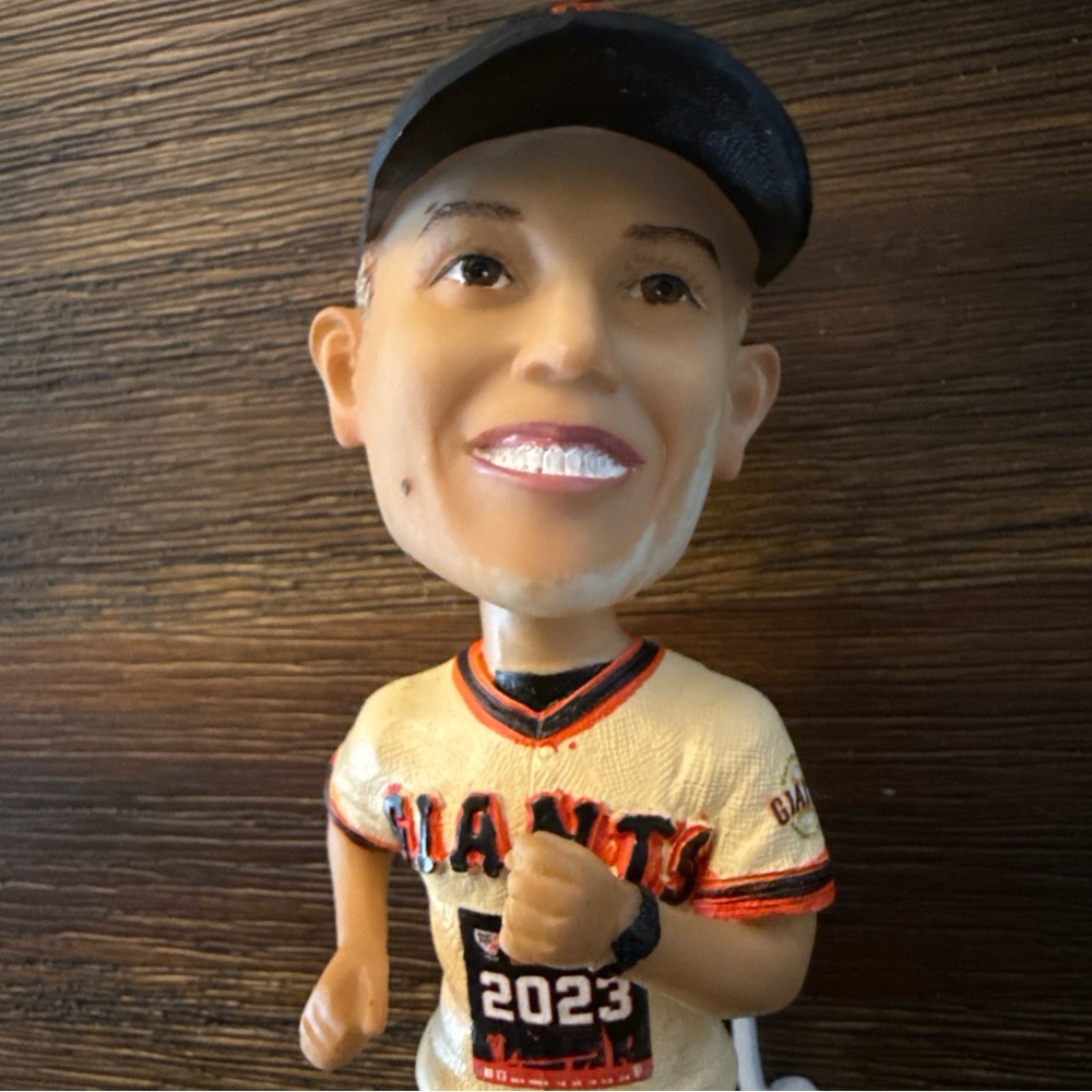 San Francisco Giants MLB Baseball 2023 Giants Race Alyssa Nakken Bobblehead - Picture 3 of 16